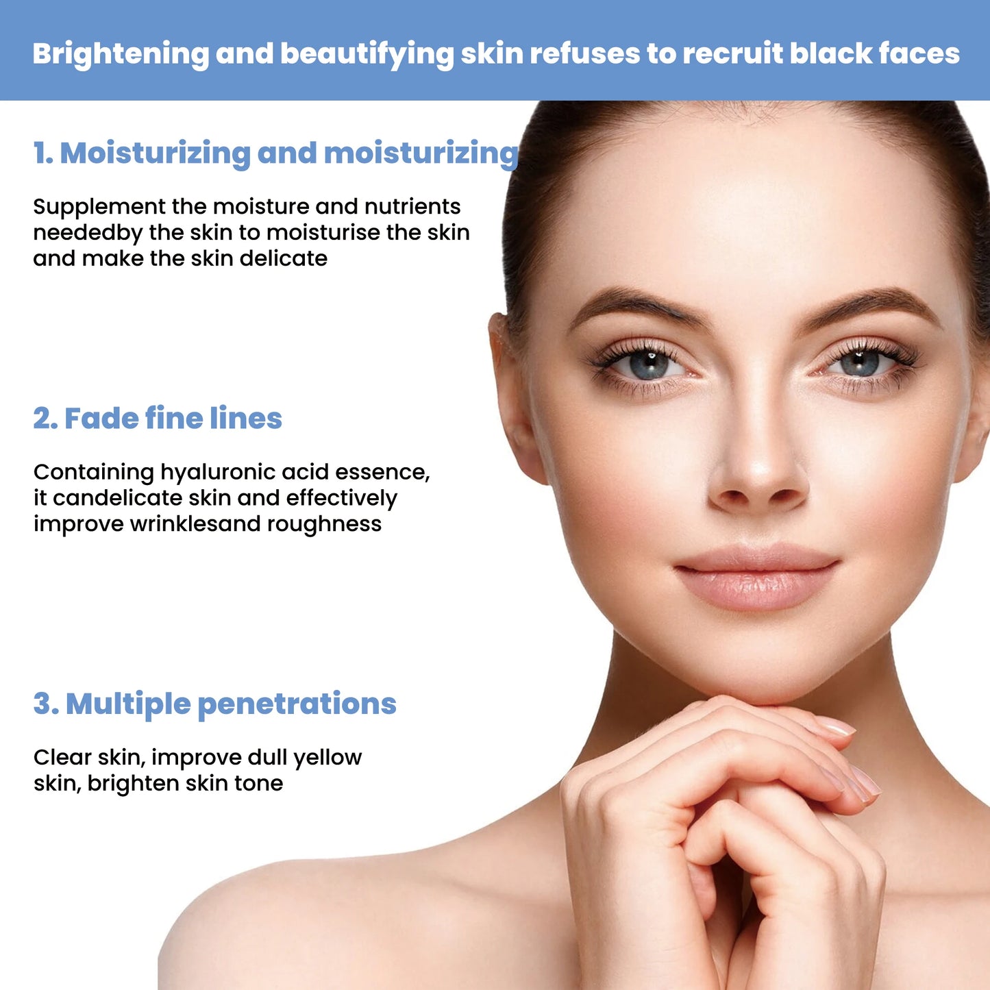 OUHOE Hyaluronic Acid Serum – Anti-Wrinkle & Pore Tightening 15ml