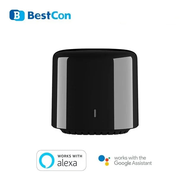 Broadlink Bestcon RM4C Mini IR Universal Remote 4G Wifi IR for Air Conditioner TV Fans Voice Control For Alexa Google Assistant Peaceful Pleasures Health and Wellness RM4C MINI China Mainland