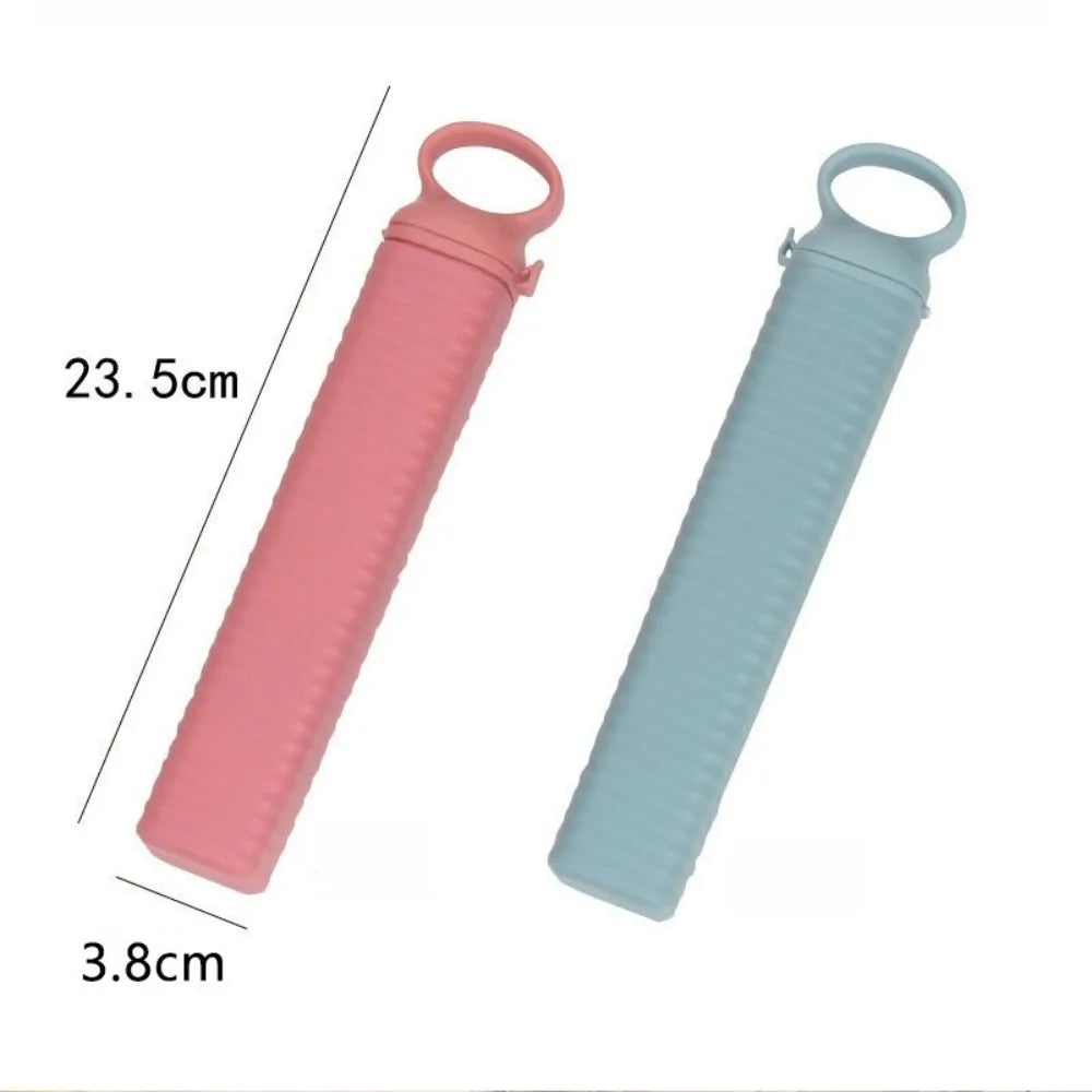Creative Ice Cube Mold Pull-out Bar 10 Grid Frozen Ice Cube Plate Maker Silicone Ice Box Suitable for Home Bars Kitchen Homemade Peaceful Pleasures Health and Wellness