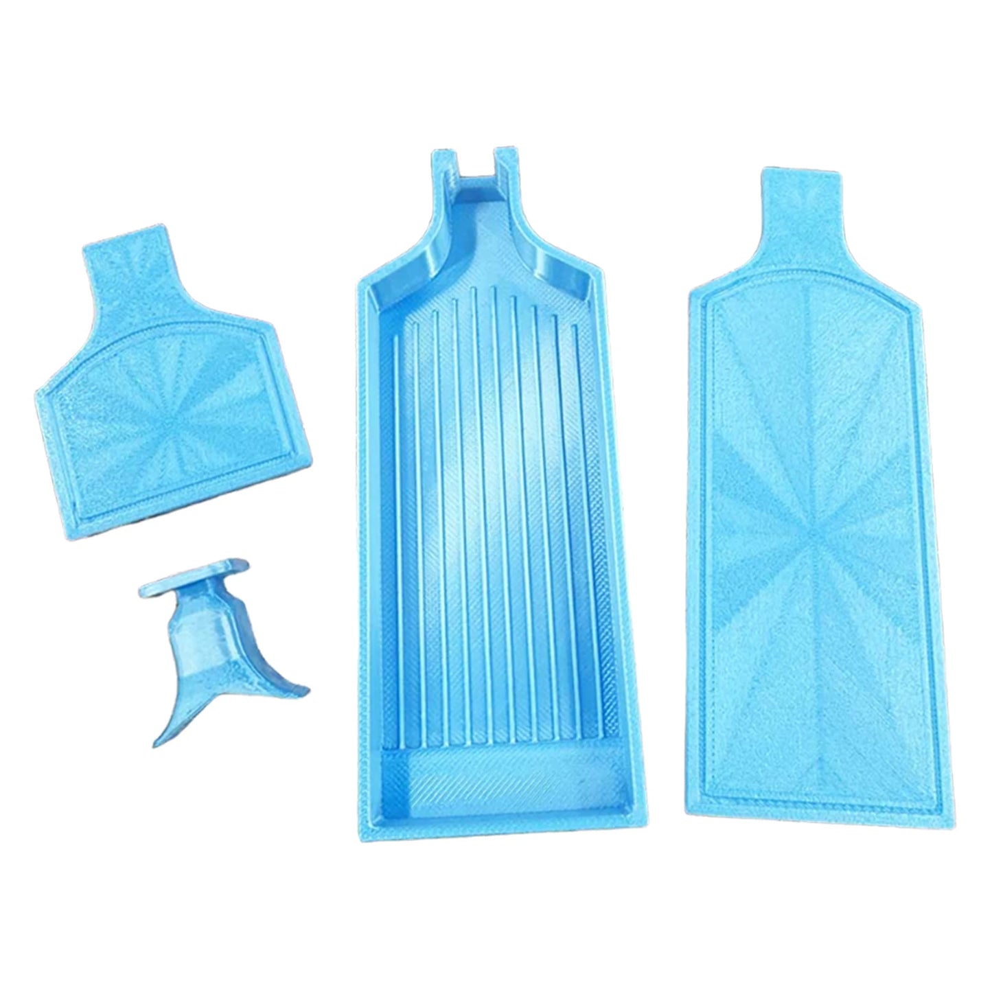 Diamond Painting Drill Plate with Stoppers Lids Diamond Painting Storage Container Tray Accessories and Tools for DIY Crafts Peaceful Pleasures Health and Wellness Blue B
