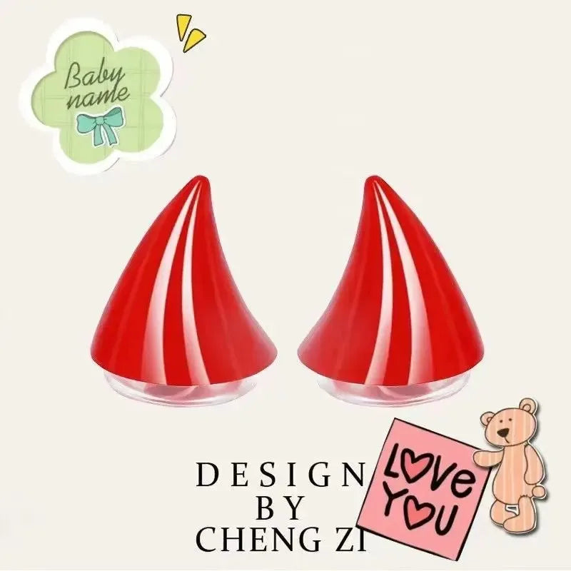 Devil Horn Helmet Suction Cup Decoration – Bull Horns