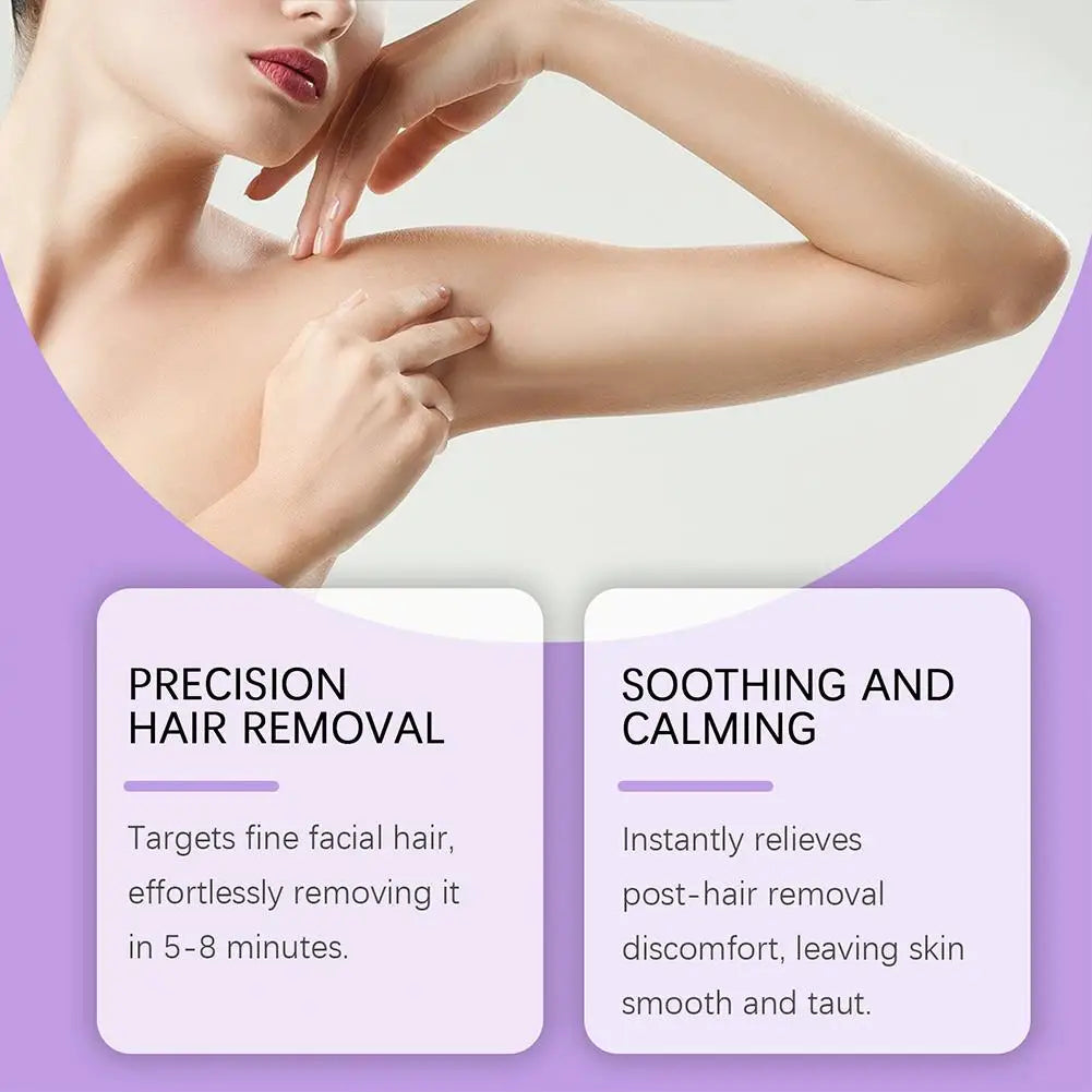 100g Pain Free Not Irritating Hair Removal Cream Gentle Body Smooth Calming Depilatory Efficient Underarm Leg Hair Remove Cream Peaceful Pleasures Health and Wellness