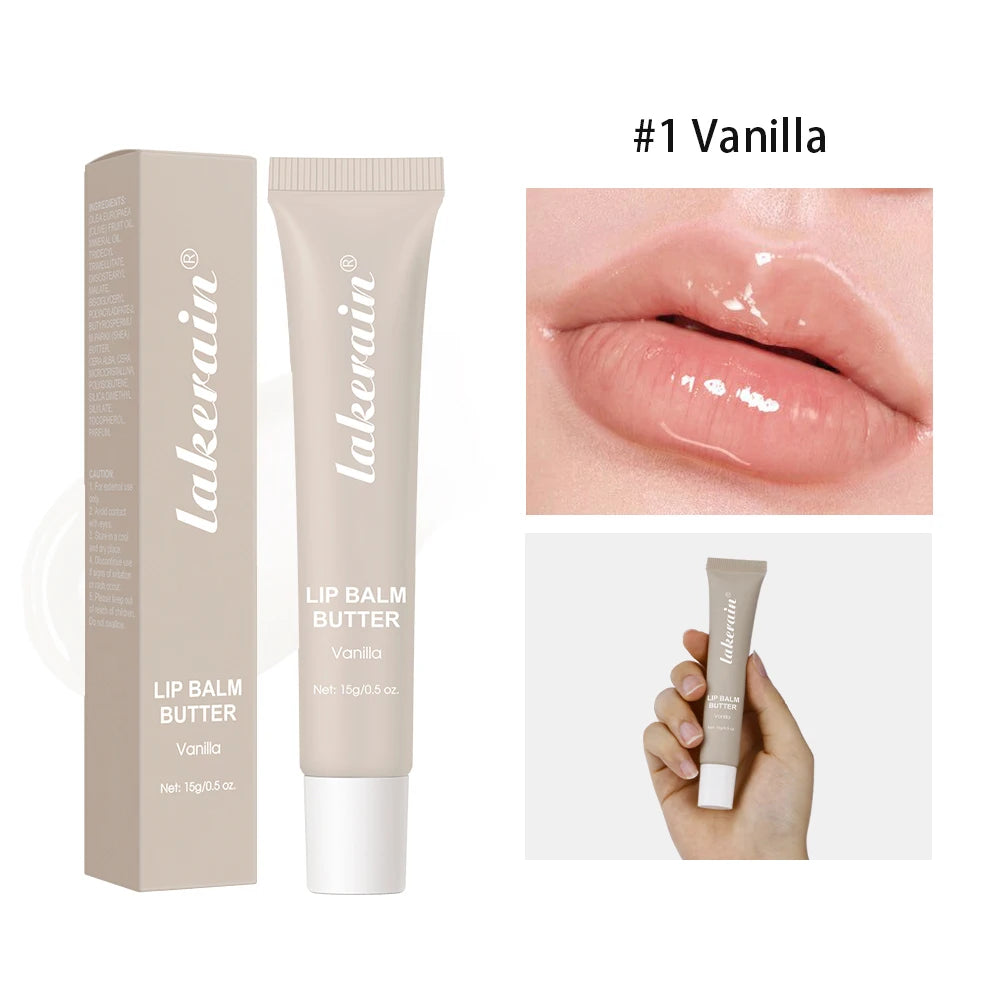 Summer Lip Balm Moisturizing Mirror Lip Gloss Lip Vanilla Mint Iced Coffee Cake Smell Lipstick Transparent Lip Oil Makeup Peaceful Pleasures Health and Wellness 1 Vanilla