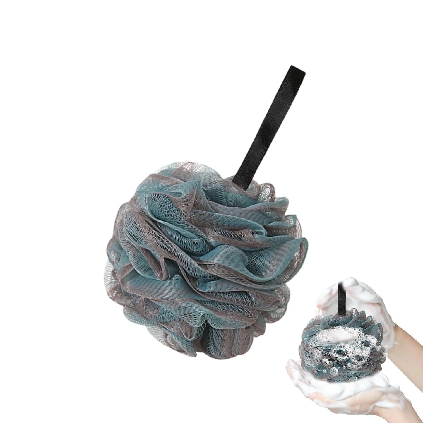 Mesh Bath Loofah Sponge – Foaming Body Scrubber for All Skin