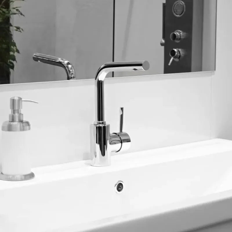 Chrome Basin Overflow Cover Ring | ABS Drain Cap Replacement