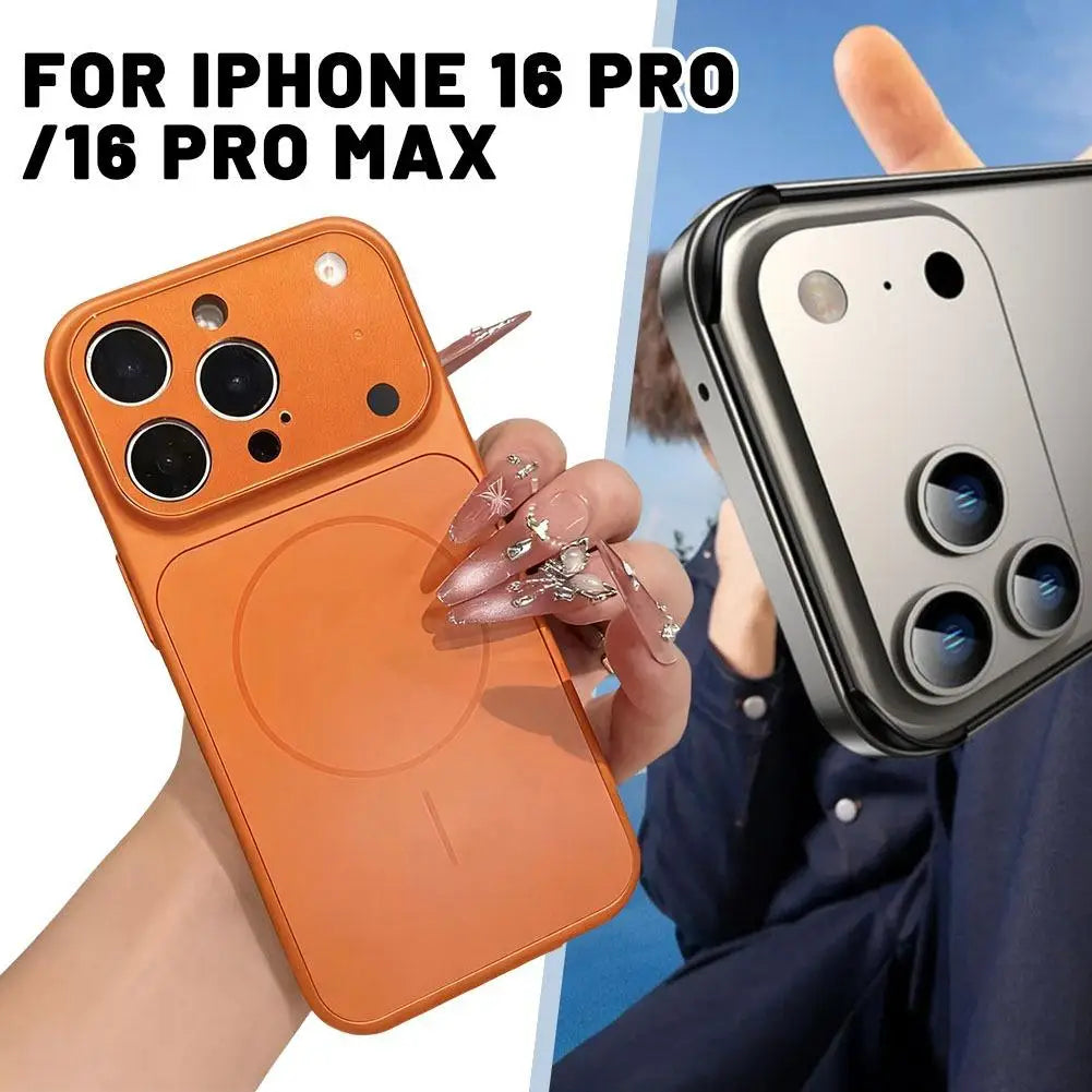 Nano Glass MagSafe iPhone Case – Matte, Magnetic & Drop-Proof