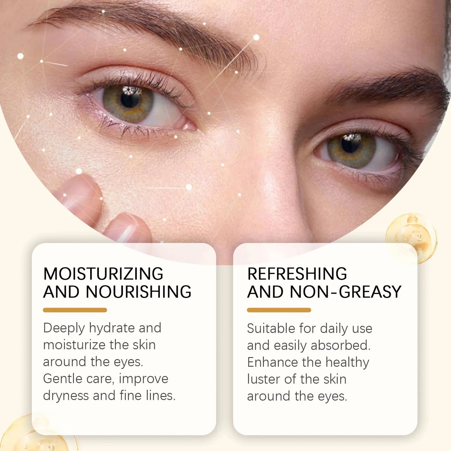 5D Peptide Eye Cream – Dark Circles, Wrinkles & Firming