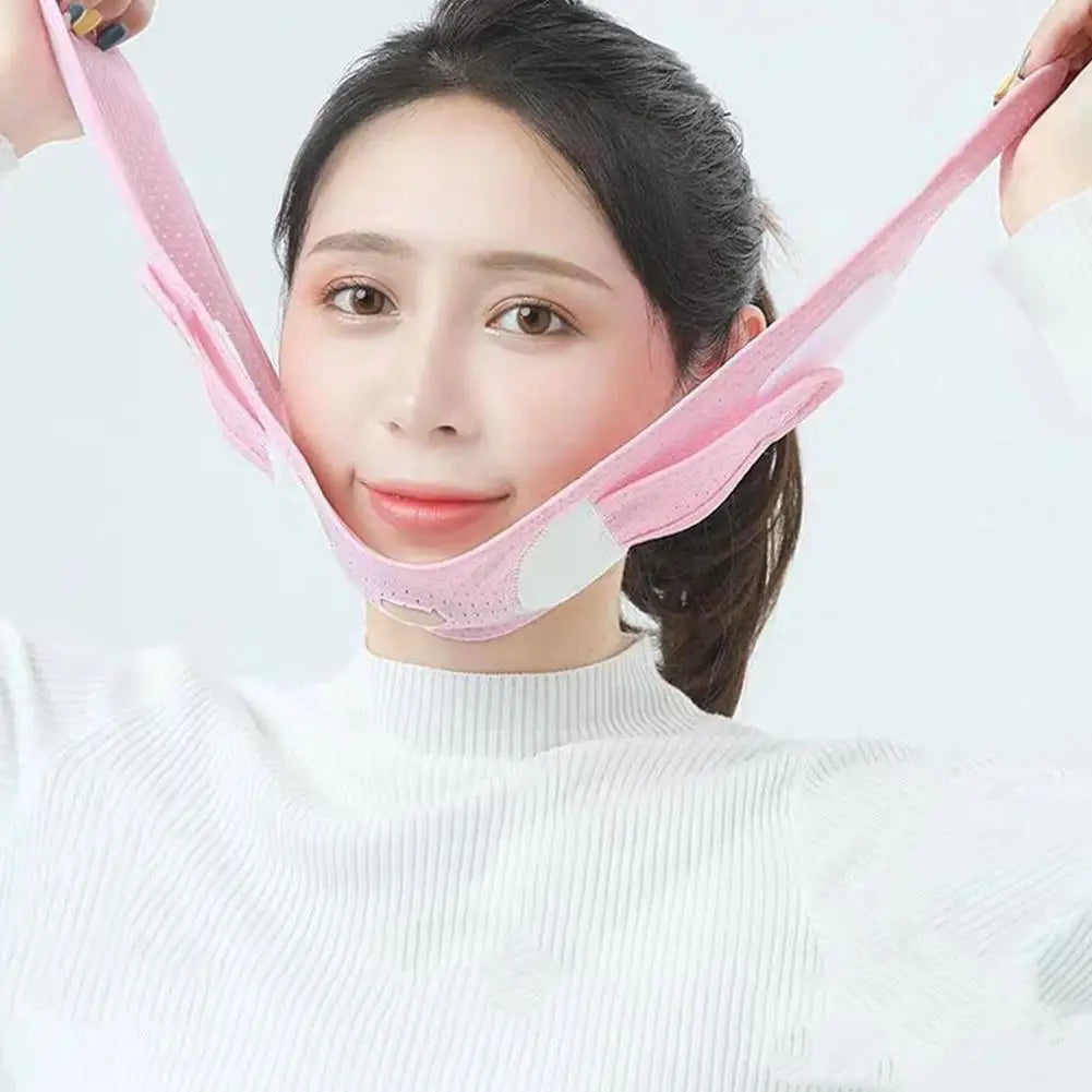 Double Chin Reducer, Face Slimming Strap, V Shaped Mask Eliminator, Remover,Tape,Belt for women, Anti- Wrinkle Face Mask, Liftin Peaceful Pleasures Health and Wellness