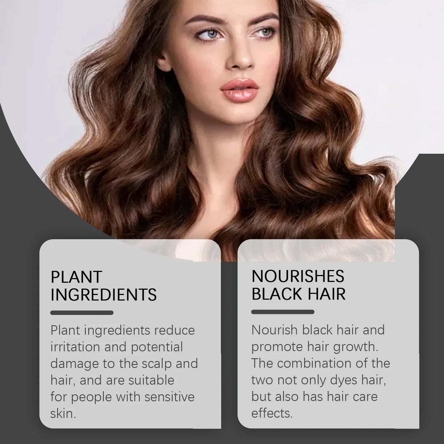 HOEGOA Polygonum Hair Darkening Shampoo 100ml Herbal