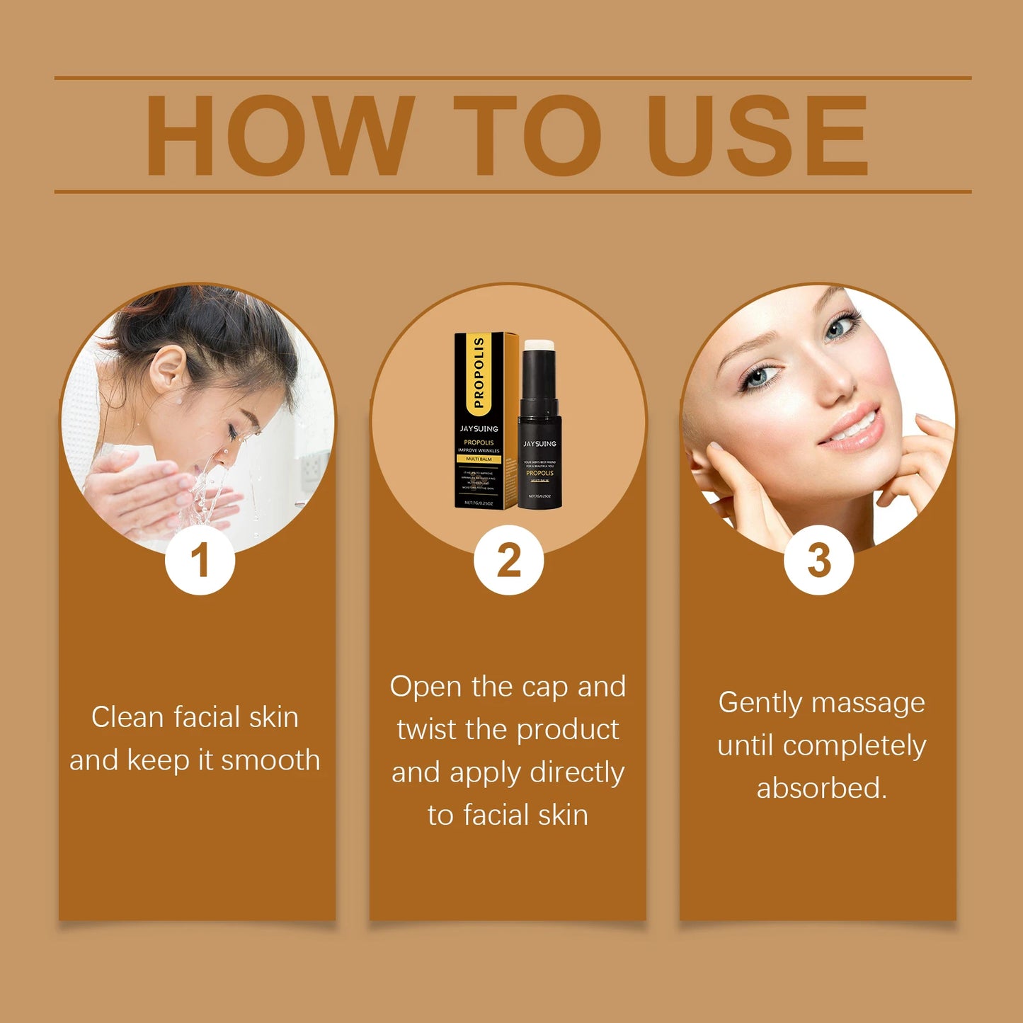 Propolis Firming Essence Stick – Deep Moisturizing & Anti-Aging Peaceful Pleasures Health and Wellness