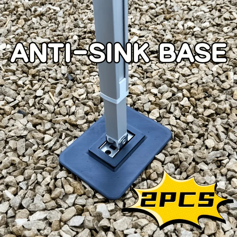 RV Awning Support Pad Heavy-duty Stabilizer Base Suitable Soft Ground
