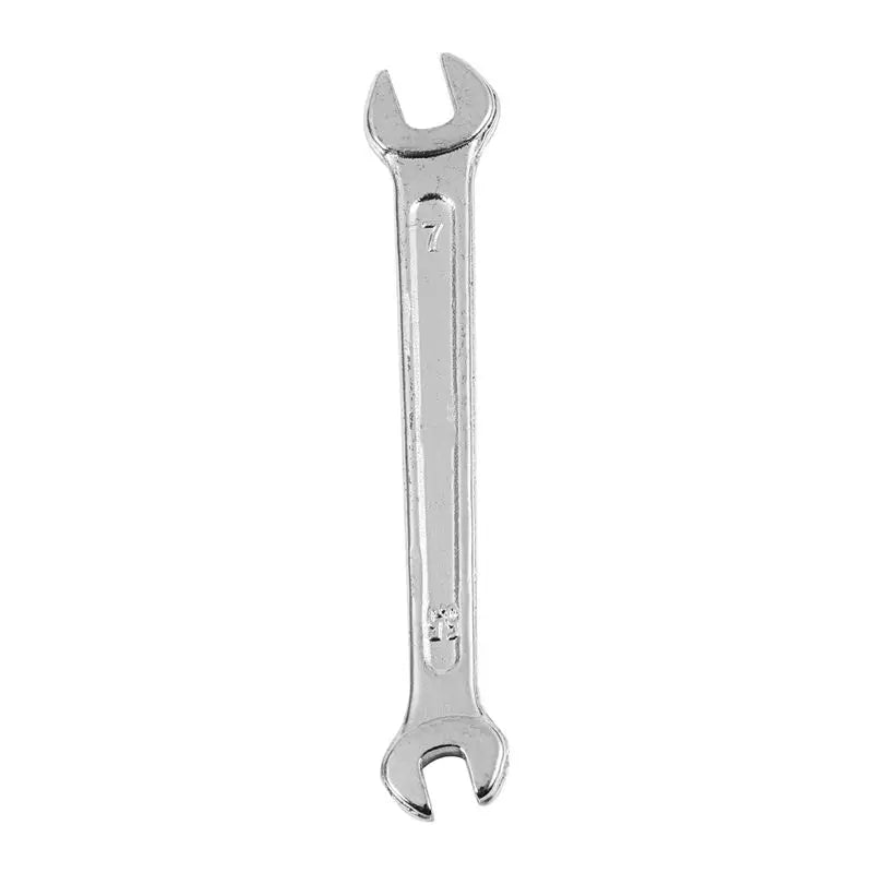 A36T-5X Silver Tone 5.5Mm X 7Mm U Shape Double Open-Ended Wrench Tool Peaceful Pleasures Health and Wellness
