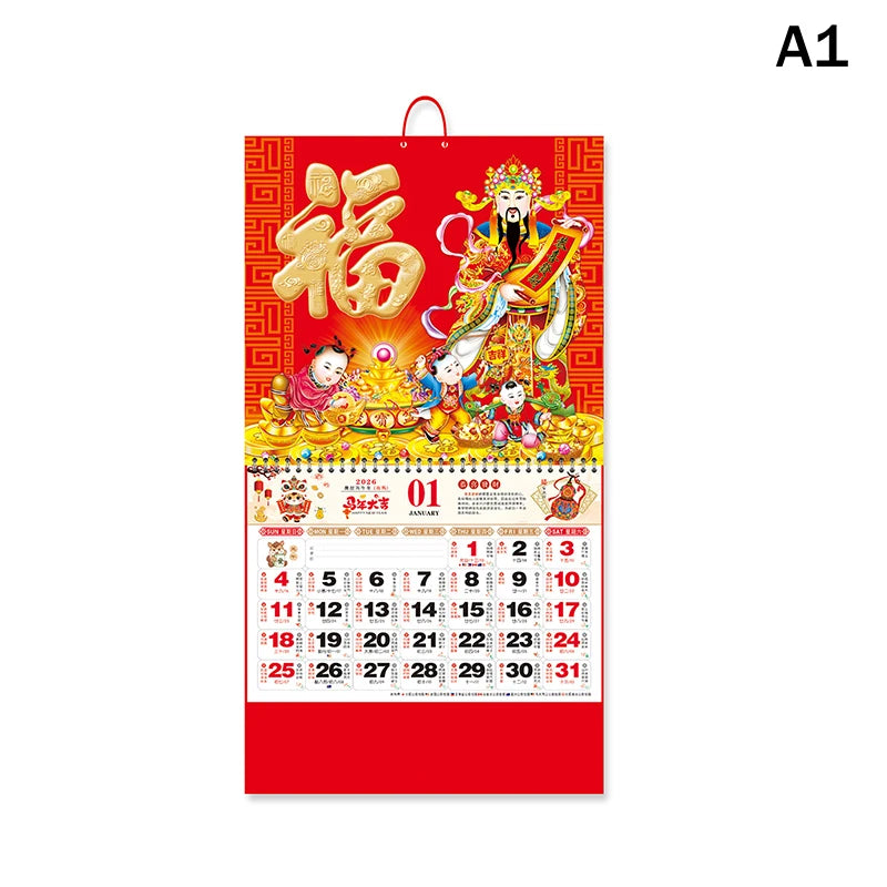 2026 Chinese Zodiac Horse Daily Tear-Off Wall Calendar | Lunar