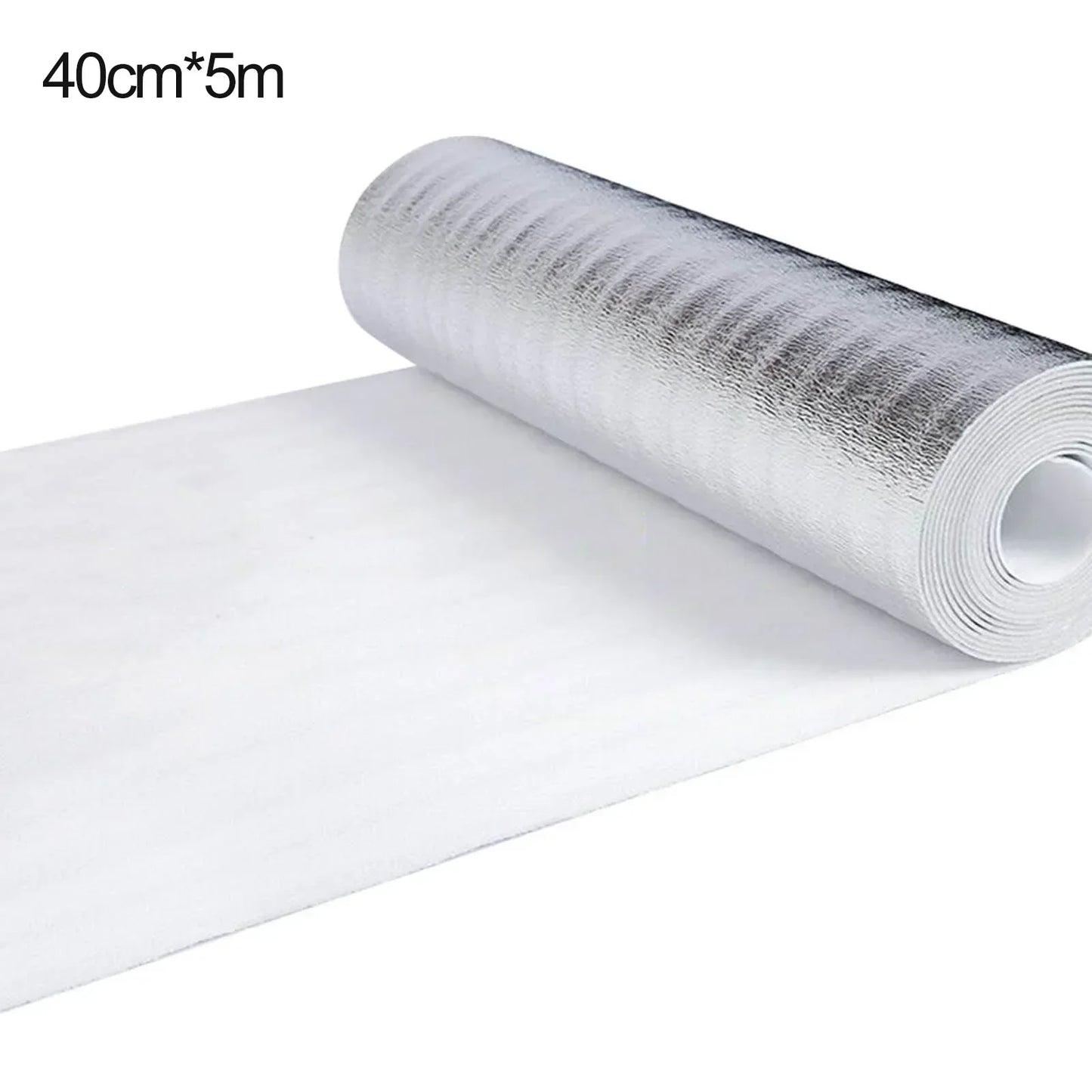 5M Aluminum Foil Radiator Reflective Insulation Film | 20–50cm