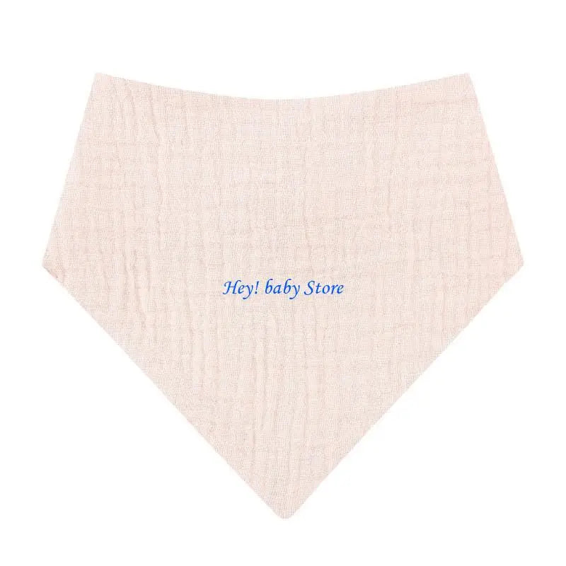 Floral Print Baby Bib | Soft Cotton Drooling Burp Cloth Newborn