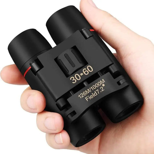 30x60 HD Folding Binoculars | Low Light, Bird Watching, Camping Folding Binoculars Peaceful Pleasures Health and Wellness