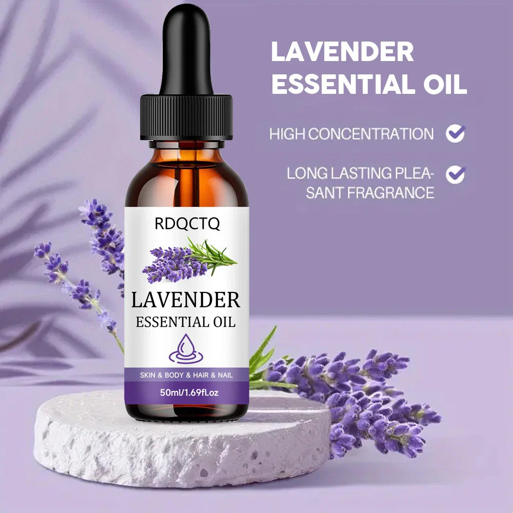 Lavender Essential Oil – 100% Pure for Skin, Hair & Aromatherapy