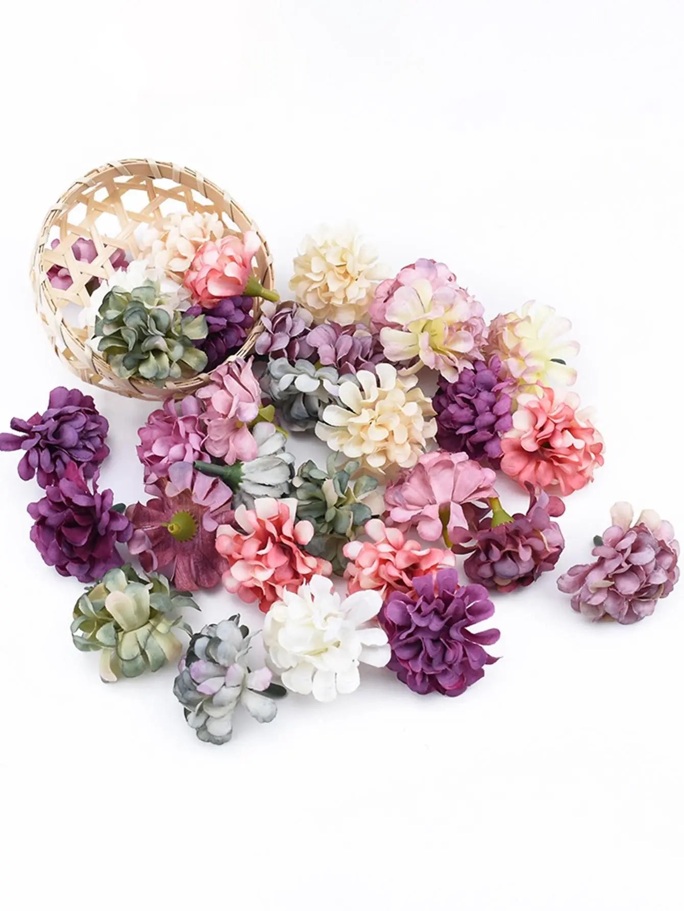 Artificial Silk Hydrangea Flowers – Wedding & Home Decor 20/40pc