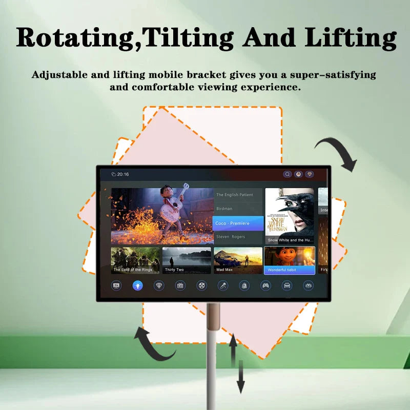 YTYIN 24" Touch Screen Smart TV – 1080p LCD Interactive Display
