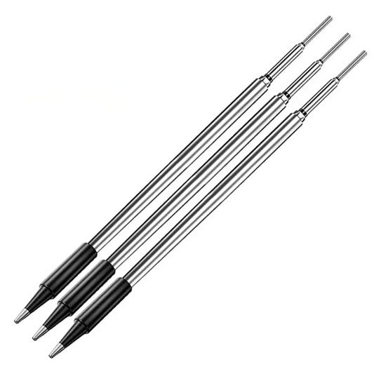 Durable 3Pc C210 Soldering Iron Tip USB Soldering Iron Tip 5V Battery Soldering Iron Tip Soldering Rework Accessories,B Peaceful Pleasures Health and Wellness Silver