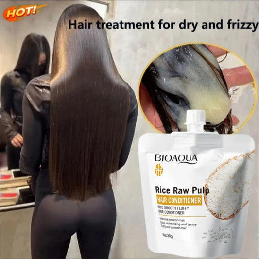 Rice & Keratin Hair Mask – Smooth, Soft & Frizz-Free Hair Keratin Hair Mask Oasis Select