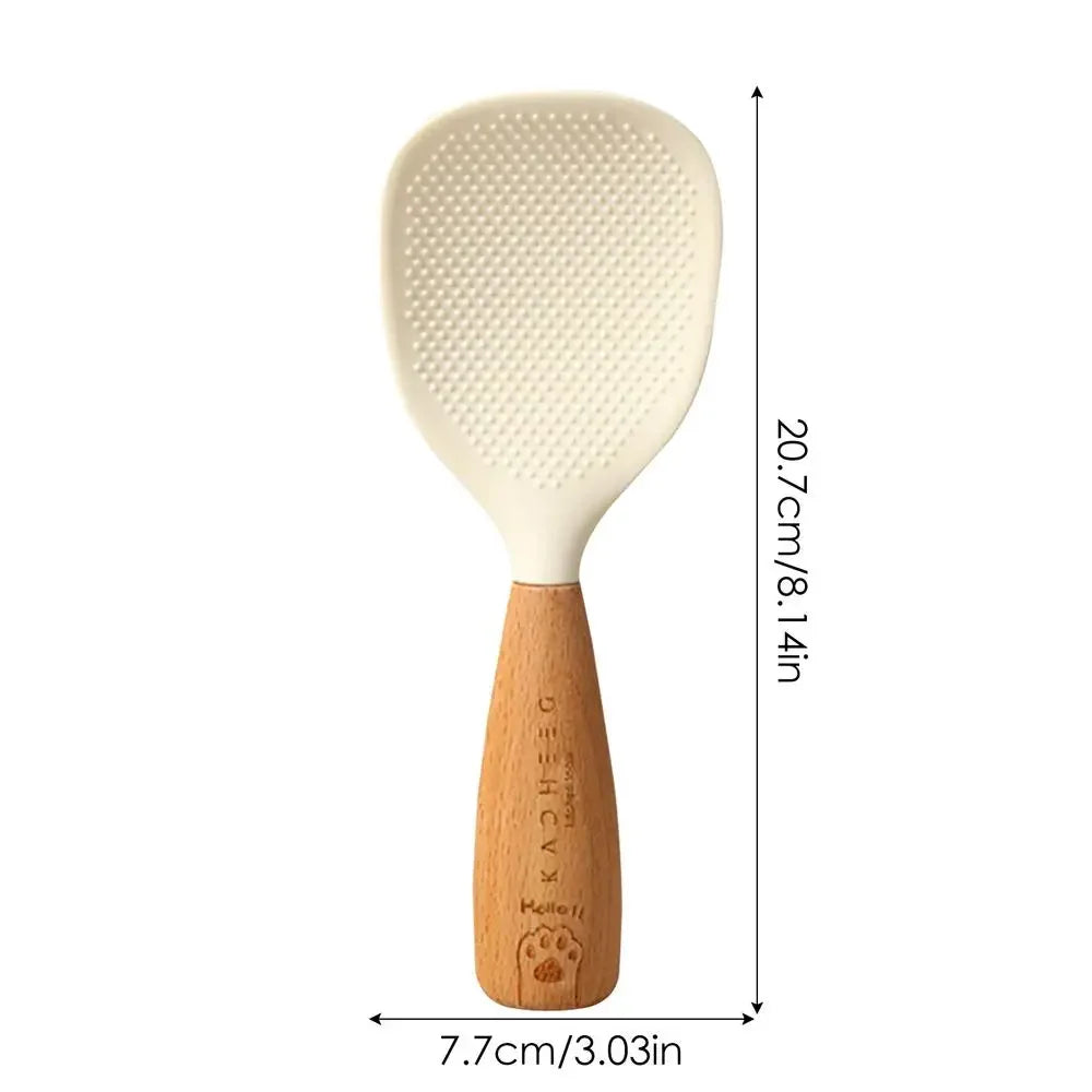 Silicone Rice & Cooking Spoon – Non-Stick, Heat-Resistant Kitchen Utensil