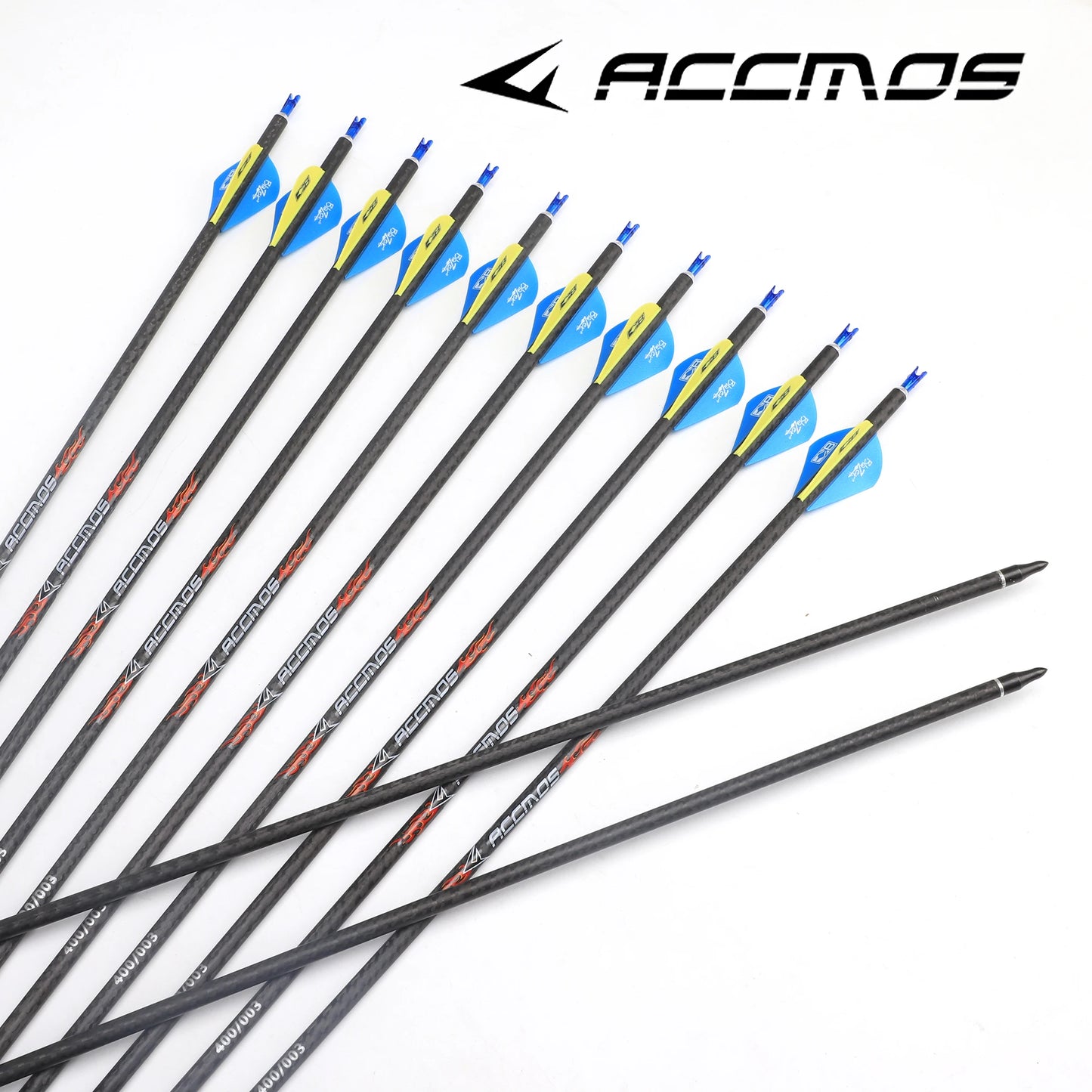 6 ID6 2 3K Weave Pure Carbon Arrows Spine 200 250 300 350 500 Shaft