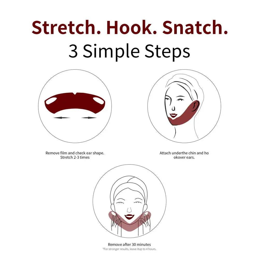 V-Lift Collagen Face Sculpting Mask – Firming & Contouring Band