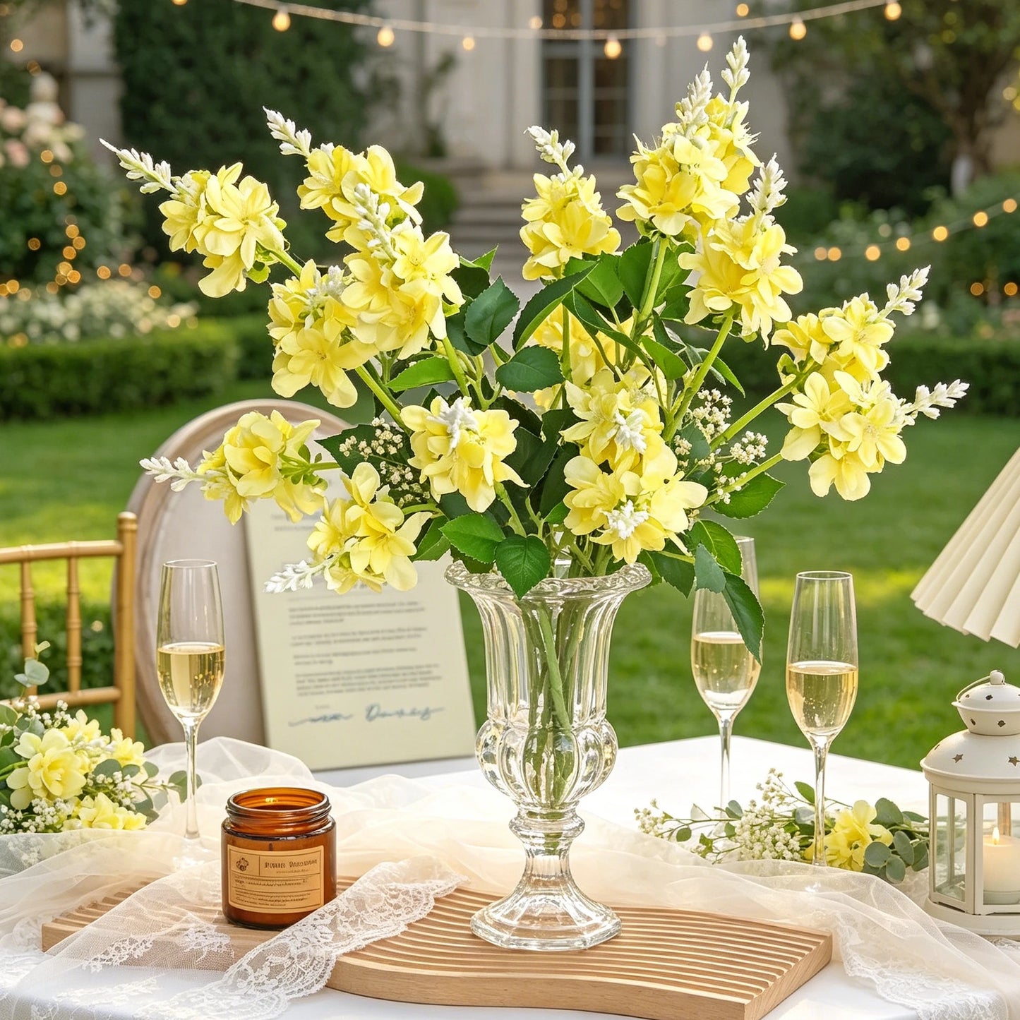 Artificial Silk Moundlily Orchid Flowers – Wedding & Home Decor