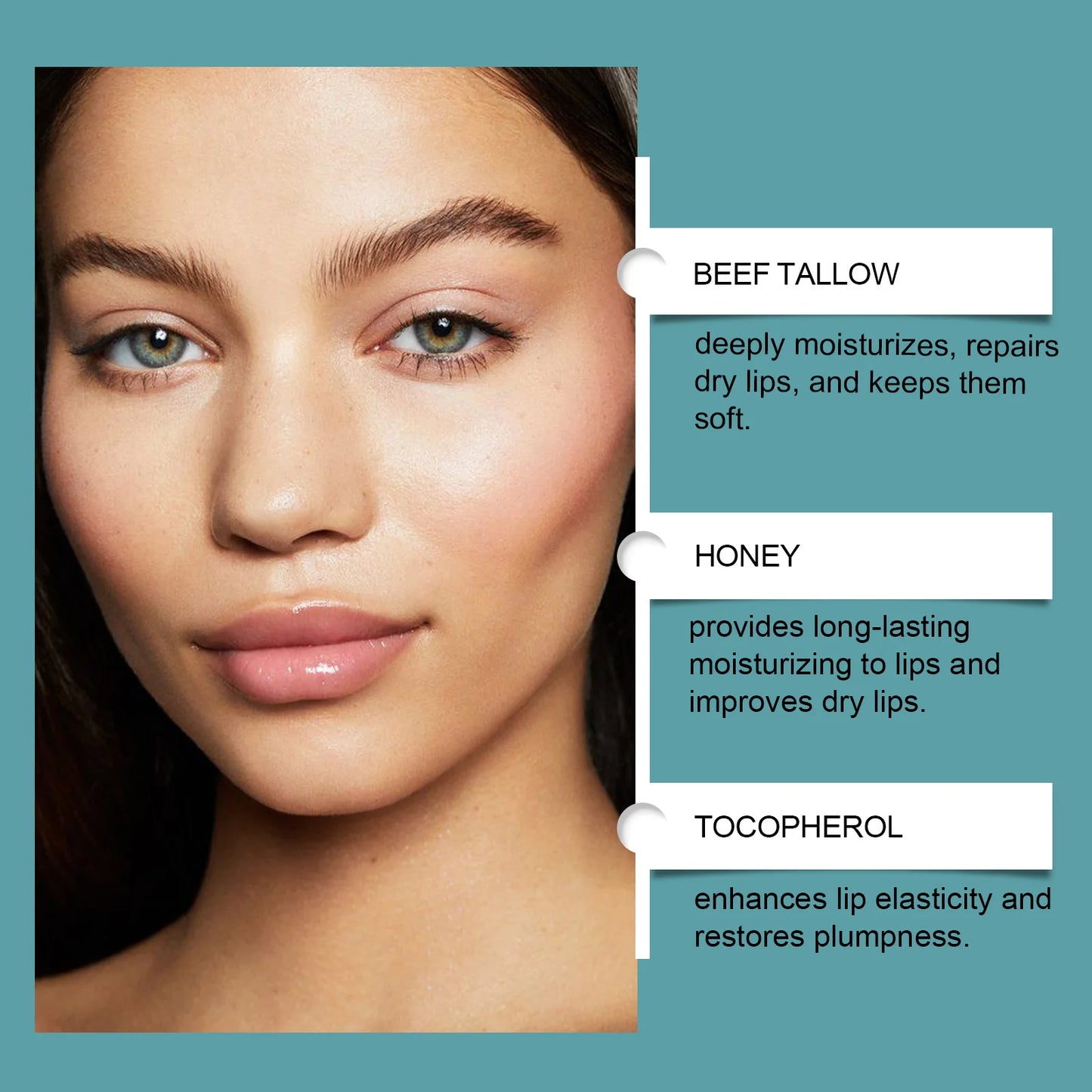 Hoygi Tallow Lip Balm | Deep Moisture, Plump & Smooth Lips