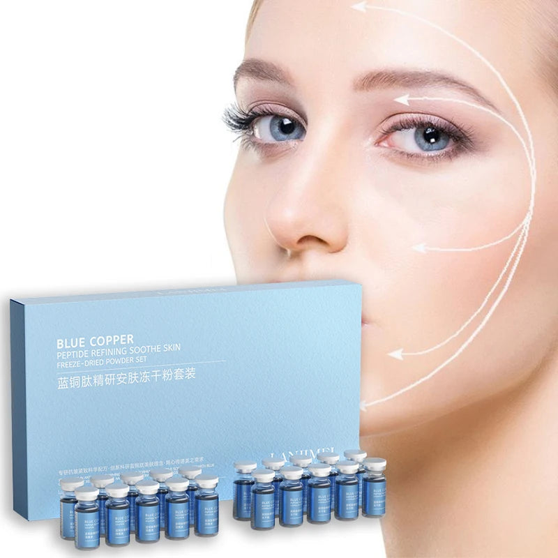 Blue Copper Peptide Freeze-Dried Serum Set – Firming & Smoothing