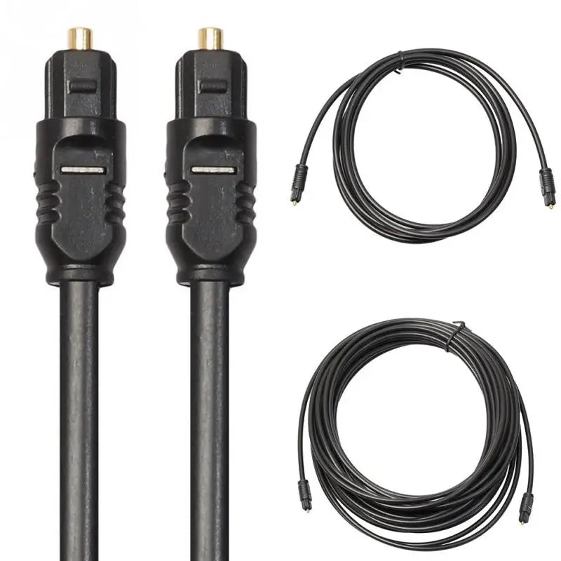 New High Quality SPDIF MD DVD Gold-Plated Cable 1m 1.5m 2m 3m 5m For Toslink Gold-Plated Digital Optical Audio Cable Peaceful Pleasures Health and Wellness 5m
