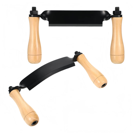 Draw Shave Knife Tool Woodworking Debarking Hand Bark Wooden Handle Peaceful Pleasures Health and Wellness