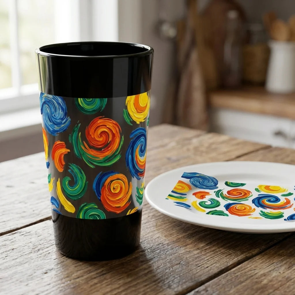 Rainbow Swirl UV Transfer Stickers | Waterproof DIY Decals