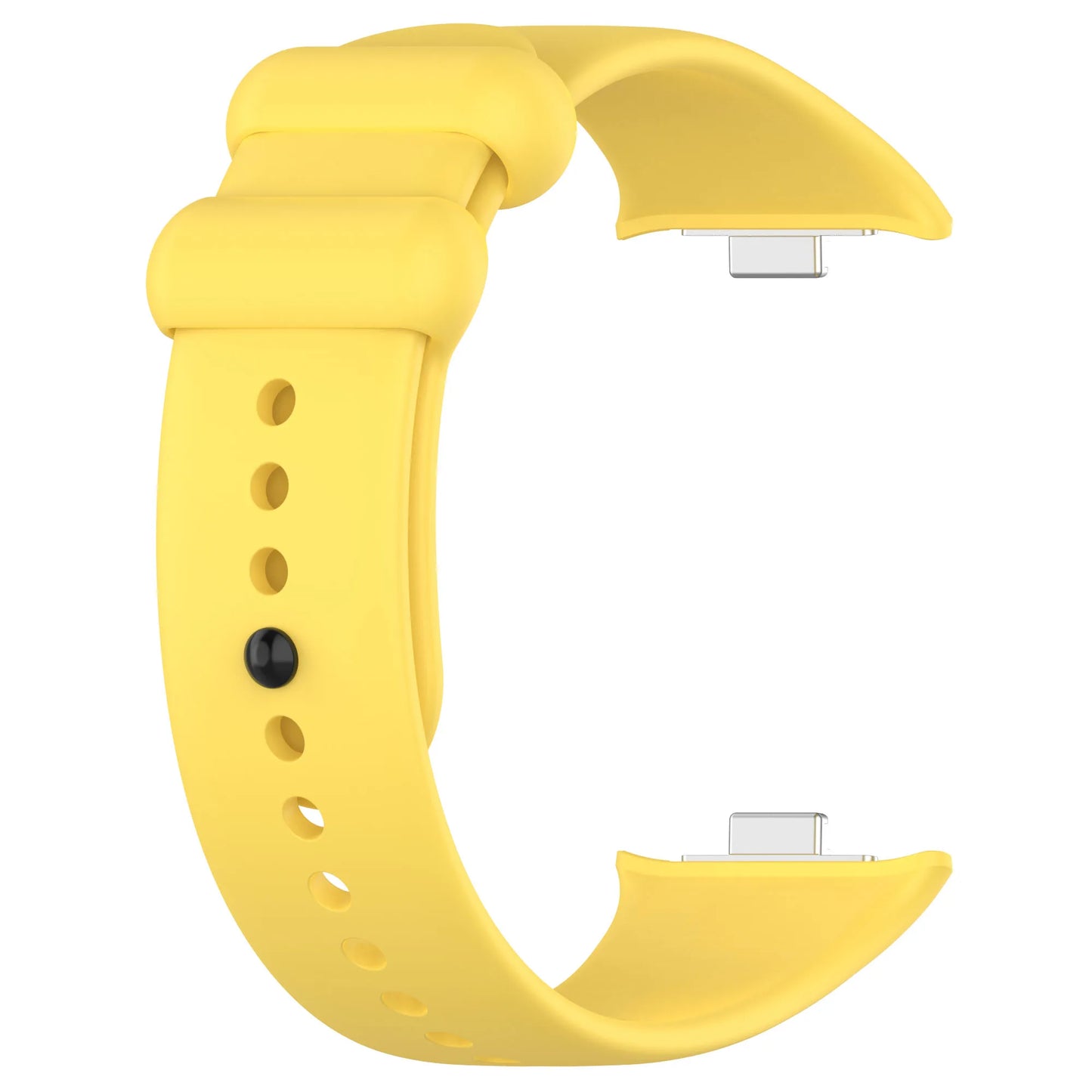 Silicone Band for Xiaomi Mi Band 8 Pro & Redmi Watch 5 Strap Peaceful Pleasures Health and Wellness YELLOW