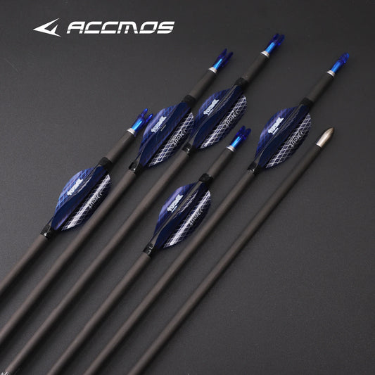 6 Pure Carbon Arrows ID4 2 Spine300 350 400 500 600 700 900 1000 Peaceful Pleasures Health and Wellness 6pcs-spine300