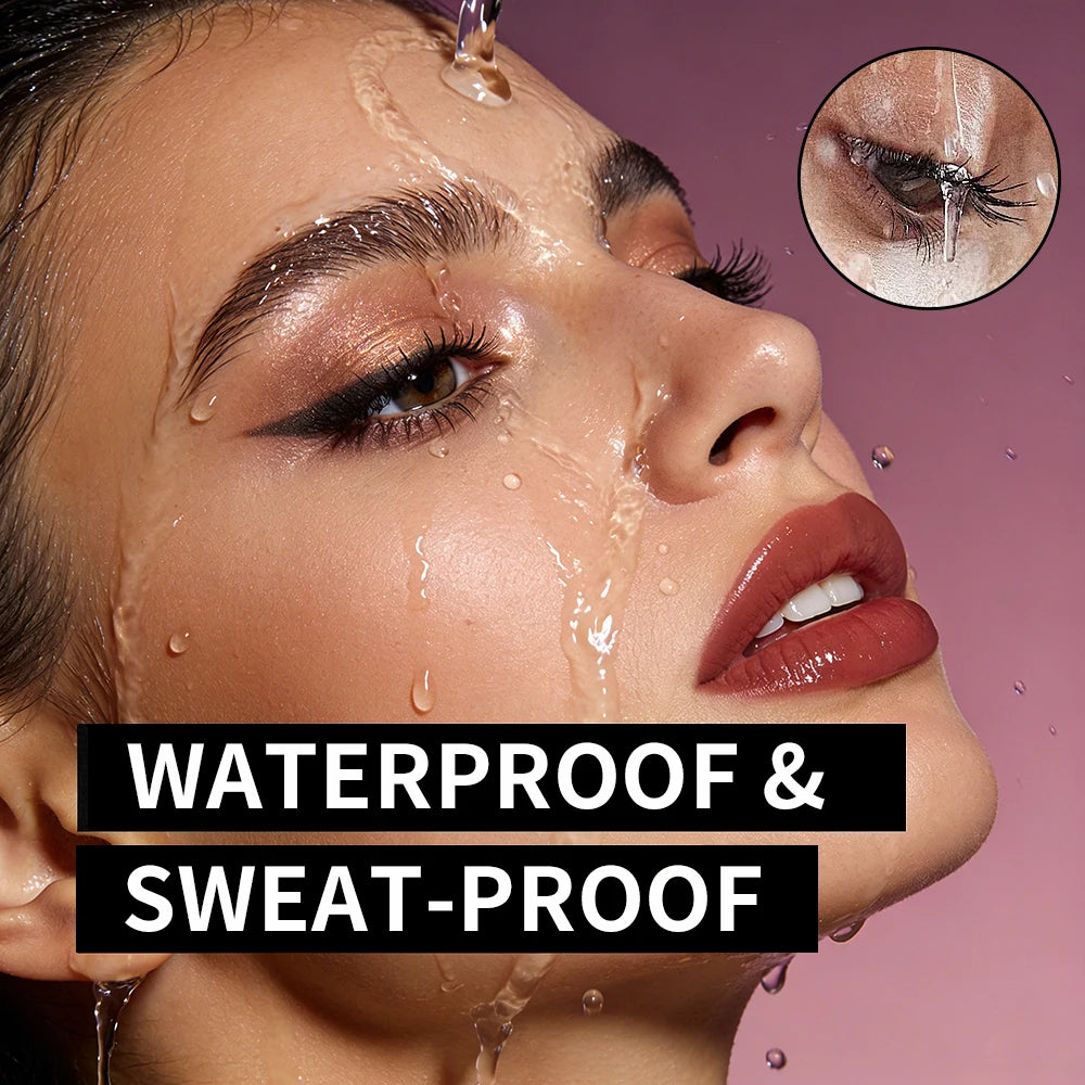 Waterproof Mascara Black for all Lengthening Makeup Products Eyelash Extension Eye Lashes Mascara 4d Effect Korean Cosmetics Peaceful Pleasures Health and Wellness