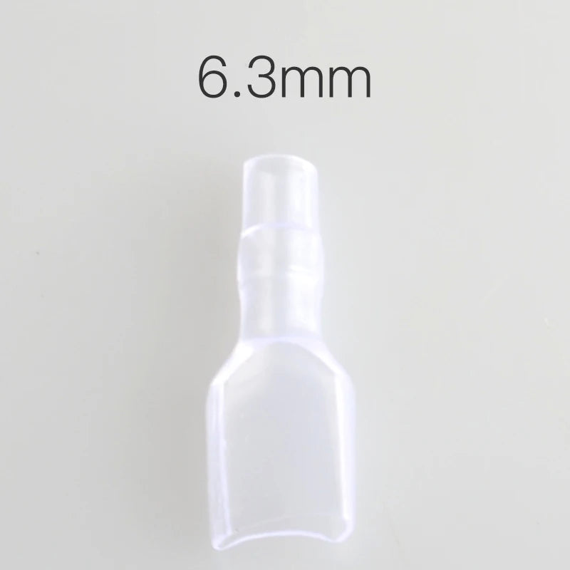50pcs 2.8/4.8/6.3 Cover Case for 2.8mm 4.8mm 6.3mm Crimp Terminal Spade Connector Terminal Cap Peaceful Pleasures Health and Wellness