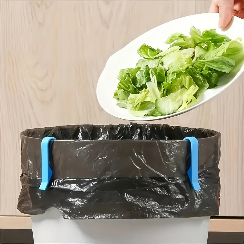 4 Garbage Bin Clamp Safe Anti Slip Bag Holder Stylish Partition Side