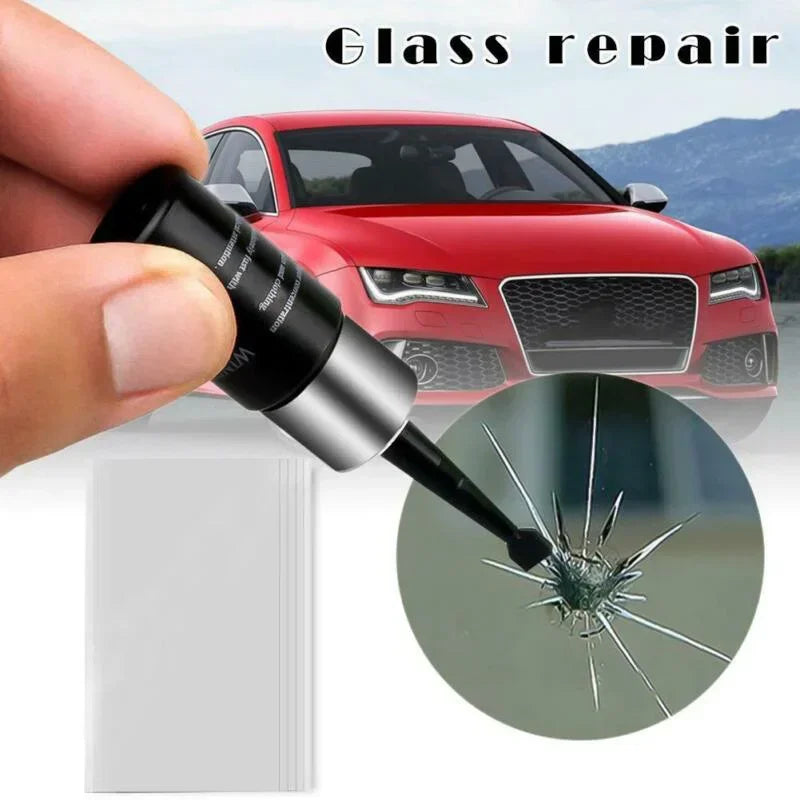 Car Windshield Crack Repair Glue Resin Kit Sealant Car Sealing Rubber Accessories Seal Glass Wash Maintenance Automobiles Parts Peaceful Pleasures Health and Wellness