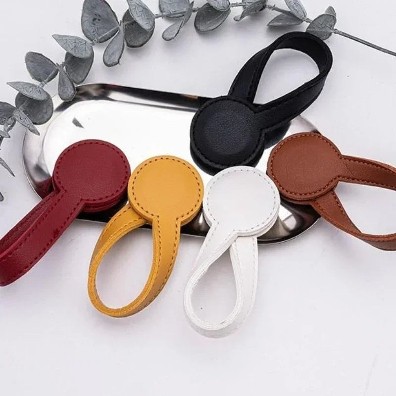 Magnetic Hat Clip for Bag – PU Leather Hat Keeper Buckle