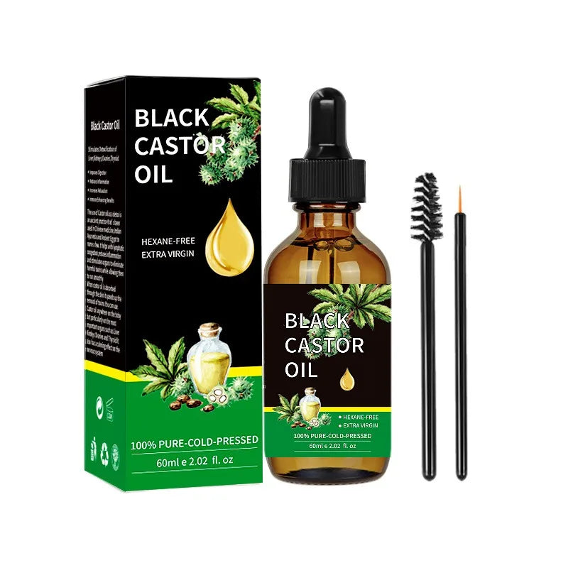 Organic Black Castor Oil for Hair, Skin & Body – 60ml
