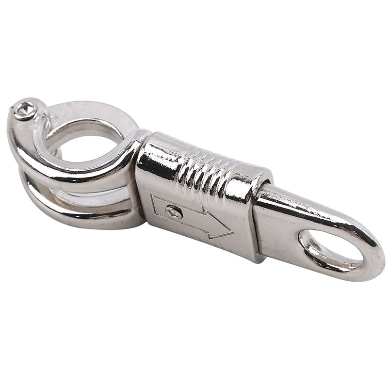 Horse Panic Clip Buckle 10cm Zinc Alloy Quick Release Terror Hook Snap For Equestrian Sports Equipment Pony Horse Care Product Peaceful Pleasures Health and Wellness