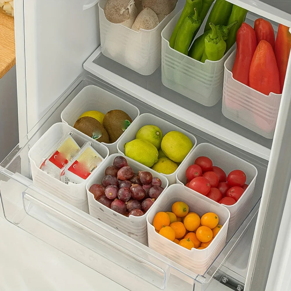 5-Piece Fridge Side Door Organizer Storage Bins | Kitchen