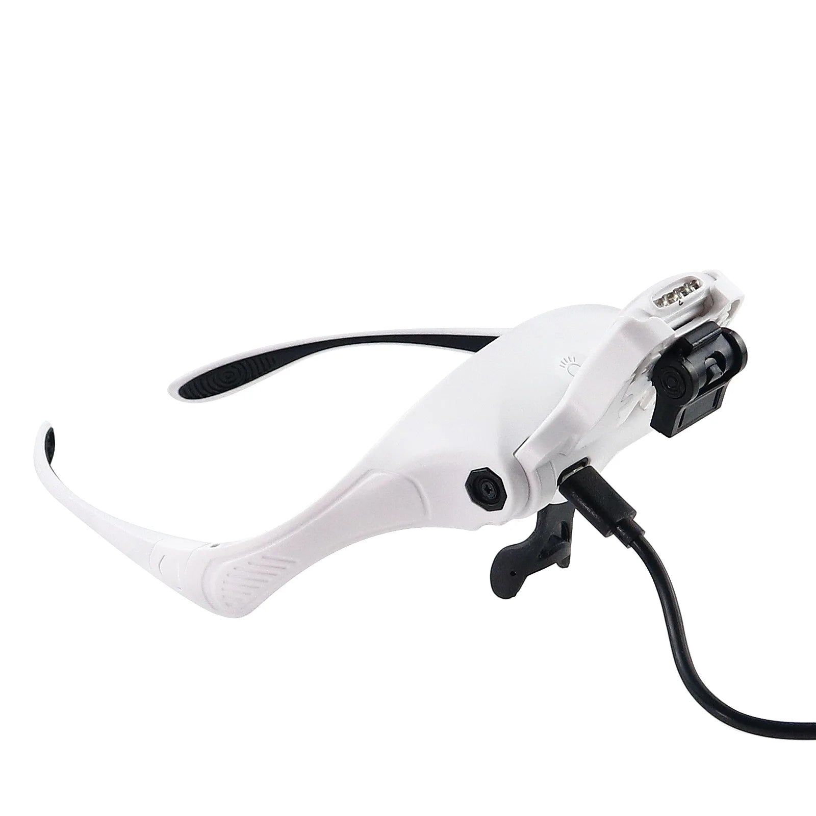 Usb Charging Led Light Touch Switch Mechanical Maintenance Head Mounted Magnifying Glass Peaceful Pleasures Health and Wellness