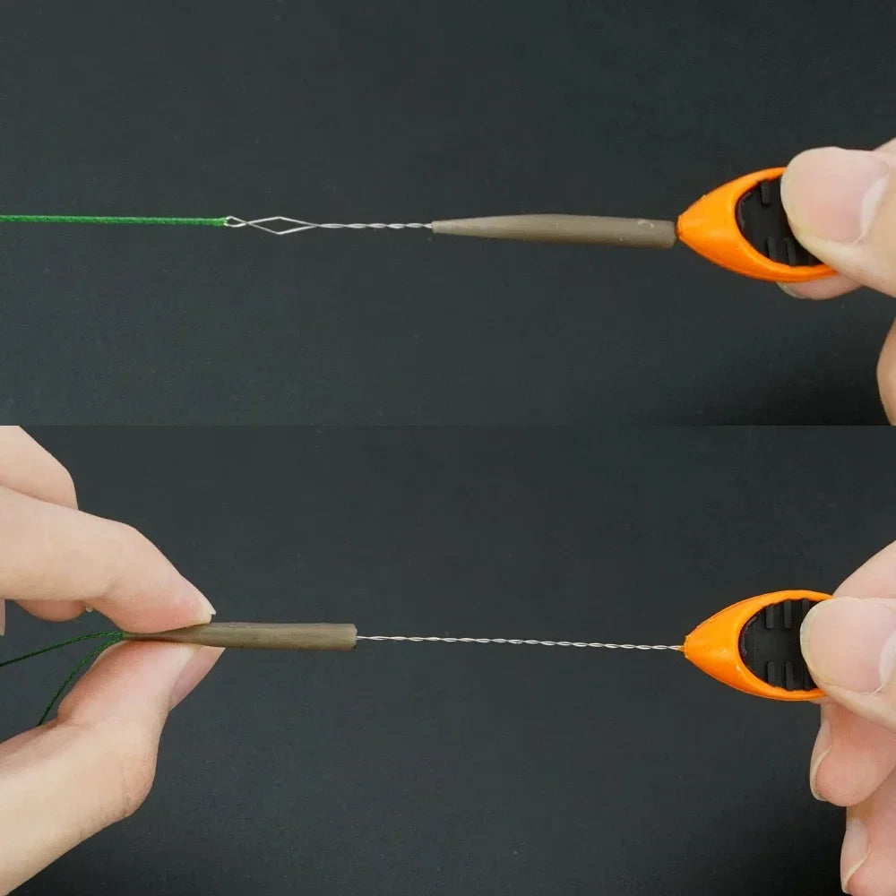 2Pcs Carp Fishing Bait Rig Tool Kit, Including Bait Needle, Driller, Knot Puller & Boilie Stop Tackle Accessories Peaceful Pleasures Health and Wellness