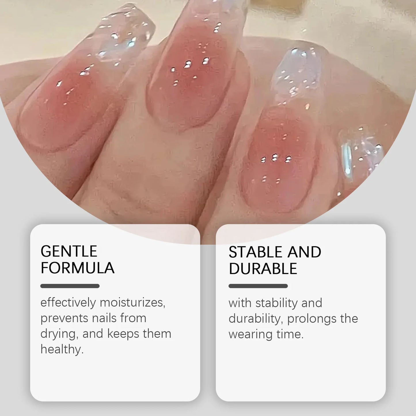 EELHOE Nail Glue for Press-On & False Nails | Rhinestone Glue 10g