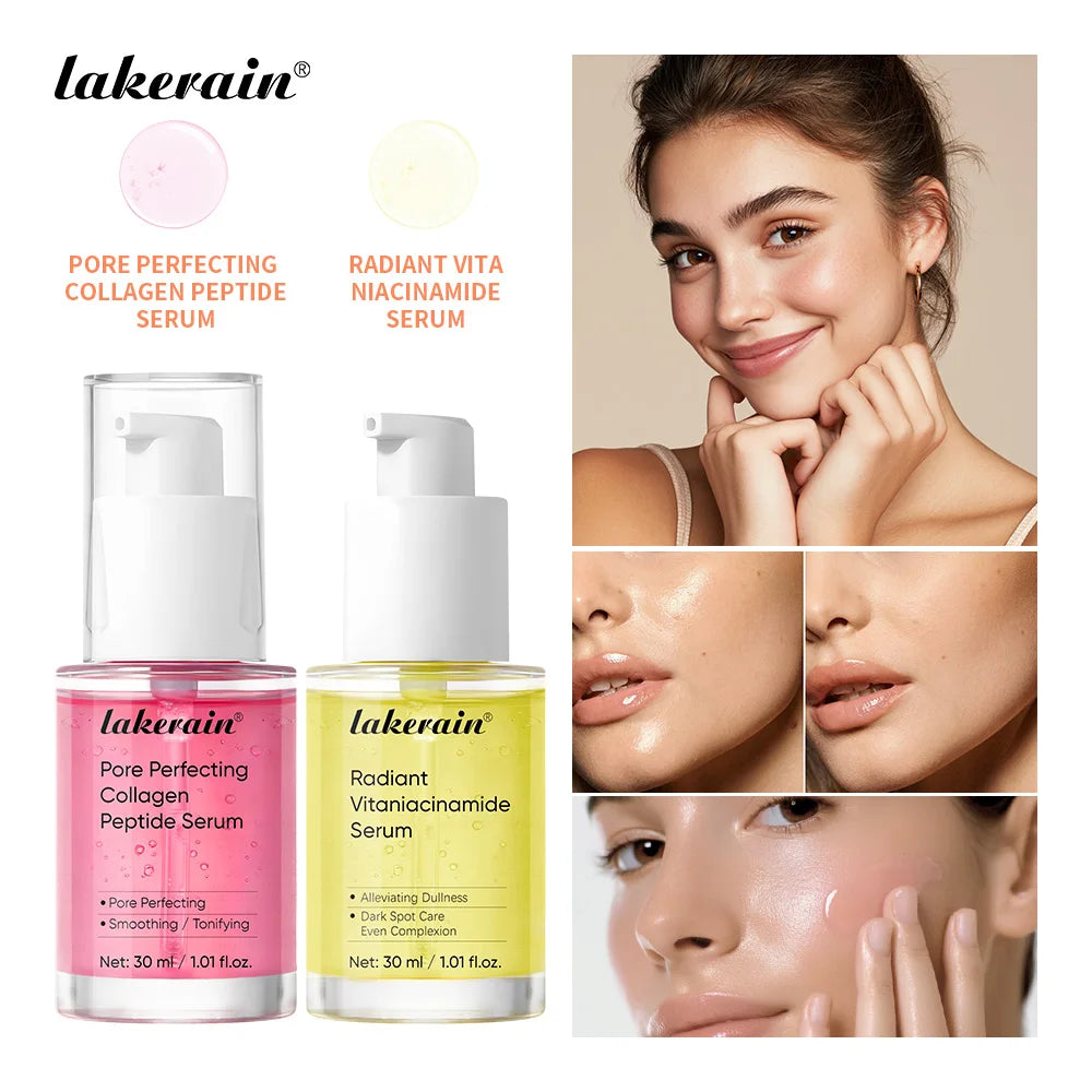 Lakerain Collagen Peptide Essence Deep Moisturizing Gentle Barrier Repair Elasticity and Smooth Complexion Skin Care Serum Peaceful Pleasures Health and Wellness