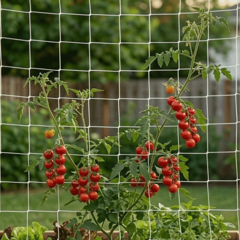 5x30 FT Plant Trellis Net | 6-Inch Grid Climbing Plant Net