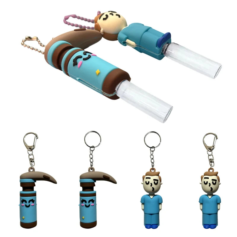 Ampoule Bottle Opener Keychain | Rubber Vial Breaker Tool